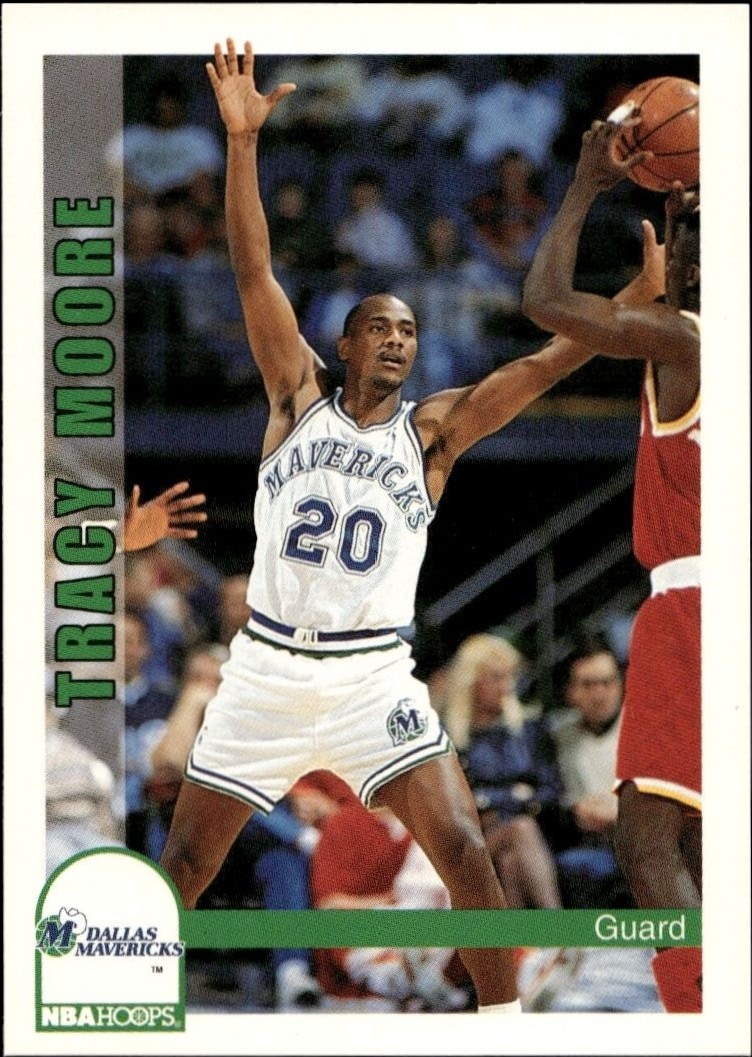 1992-93 Skybox NBA Hoops Series 2 Tracy Moore #372 trading card