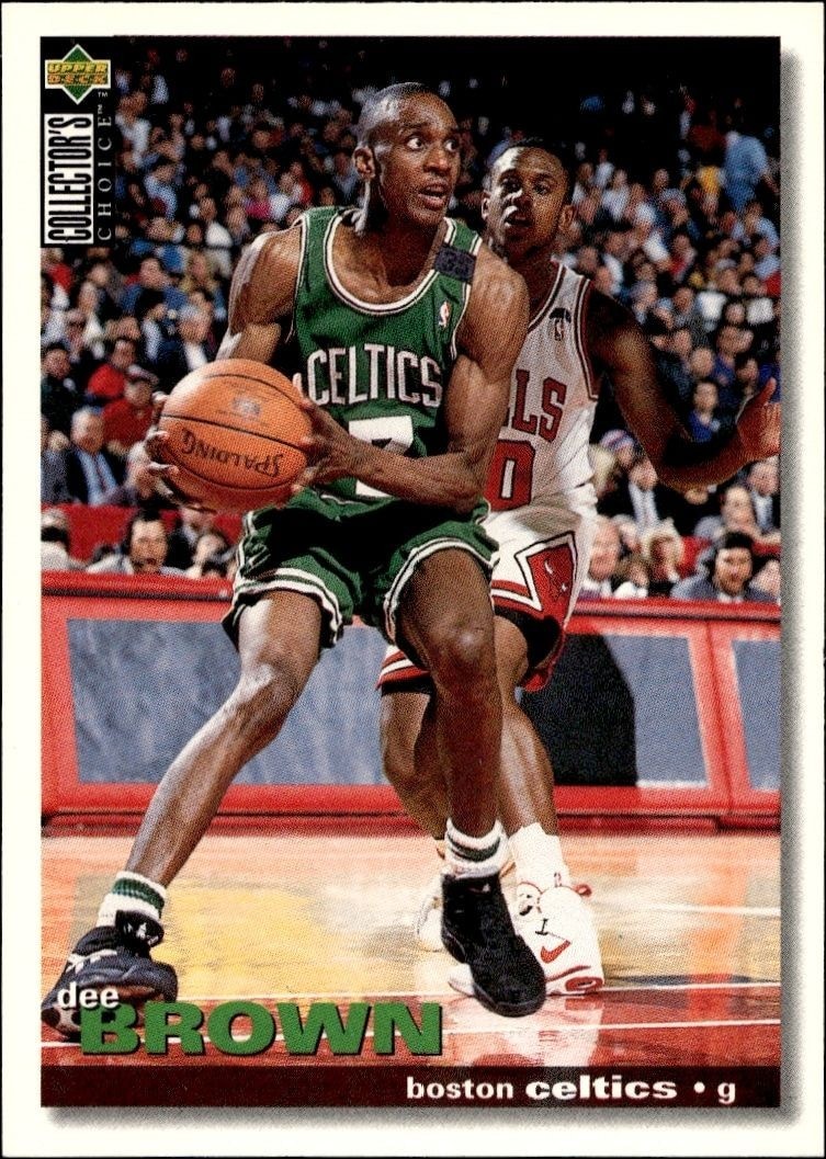 1995-96 Upper-Deck Collector's Choice Dee Brown #7 trading card