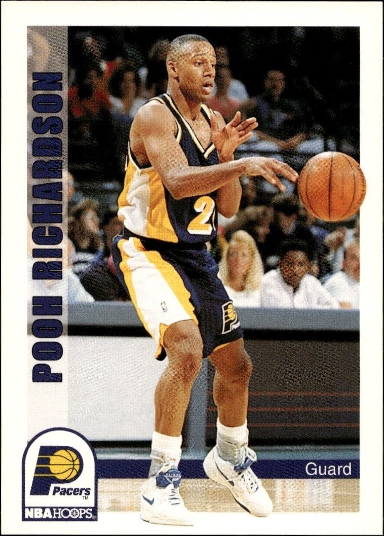 1992-93 Skybox NBA Hoops Series 2 Pooh Richardson #398 trading card