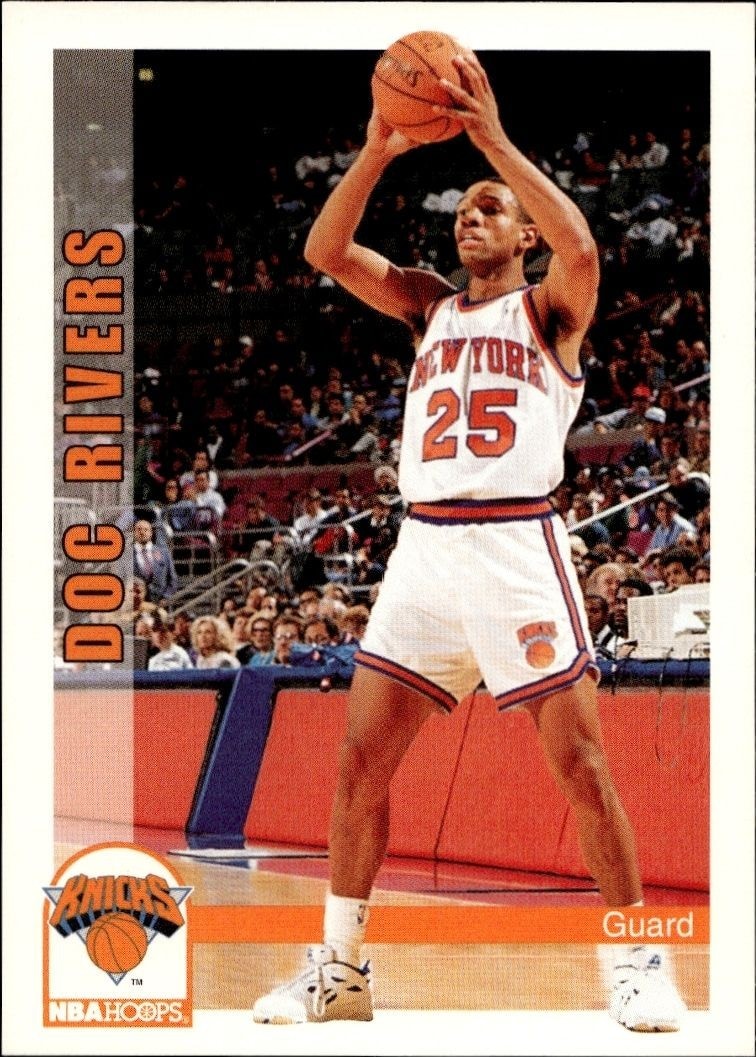 1992-93 Skybox NBA Hoops Series 2 Doc Rivers #437 trading card