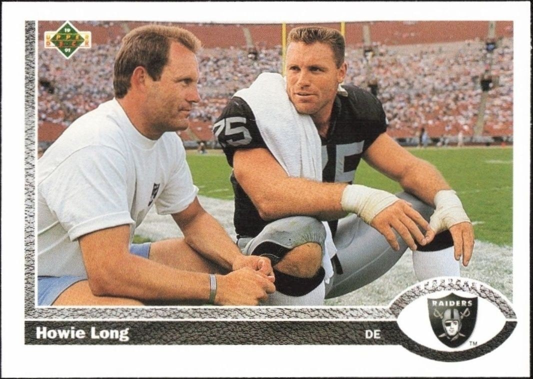 1991 Upper-Deck Howie Long #289 trading card