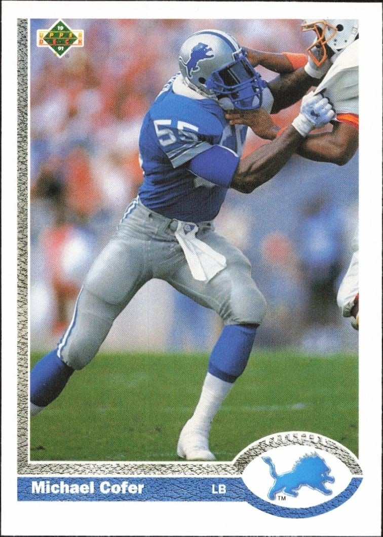 1991 Upper-Deck Michael Cofer #281 trading card