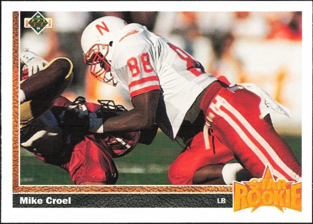 1991 Upper-Deck Mike Croel #4 trading card