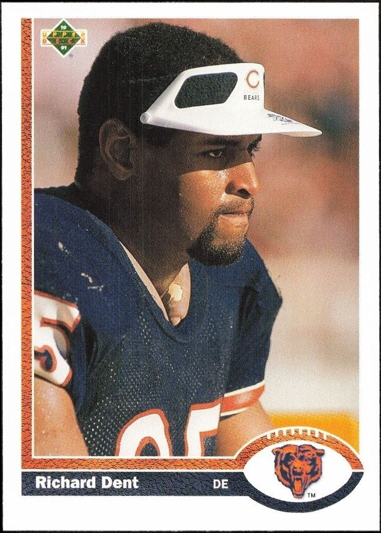 1991 Upper-Deck Richard Dent #247 trading card