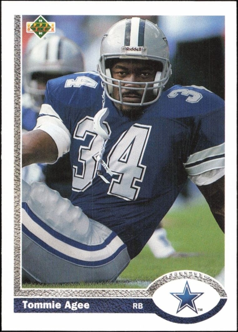 1991 Upper-Deck Tommie Agee #257 trading card
