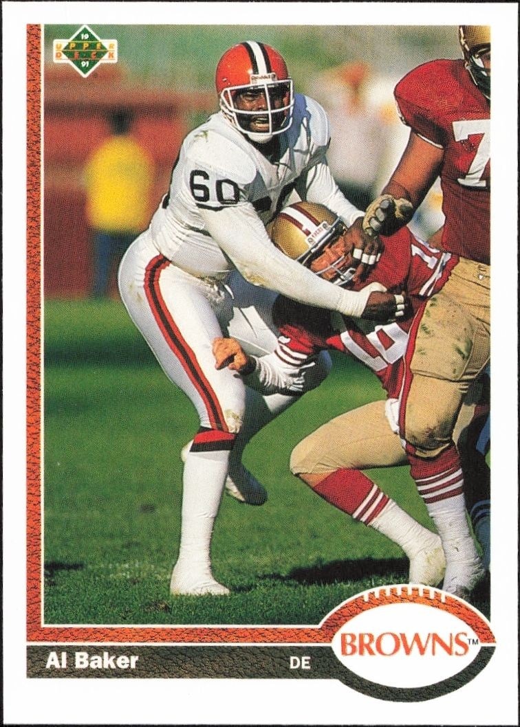 1991 Upper-Deck Al Baker #222 trading card