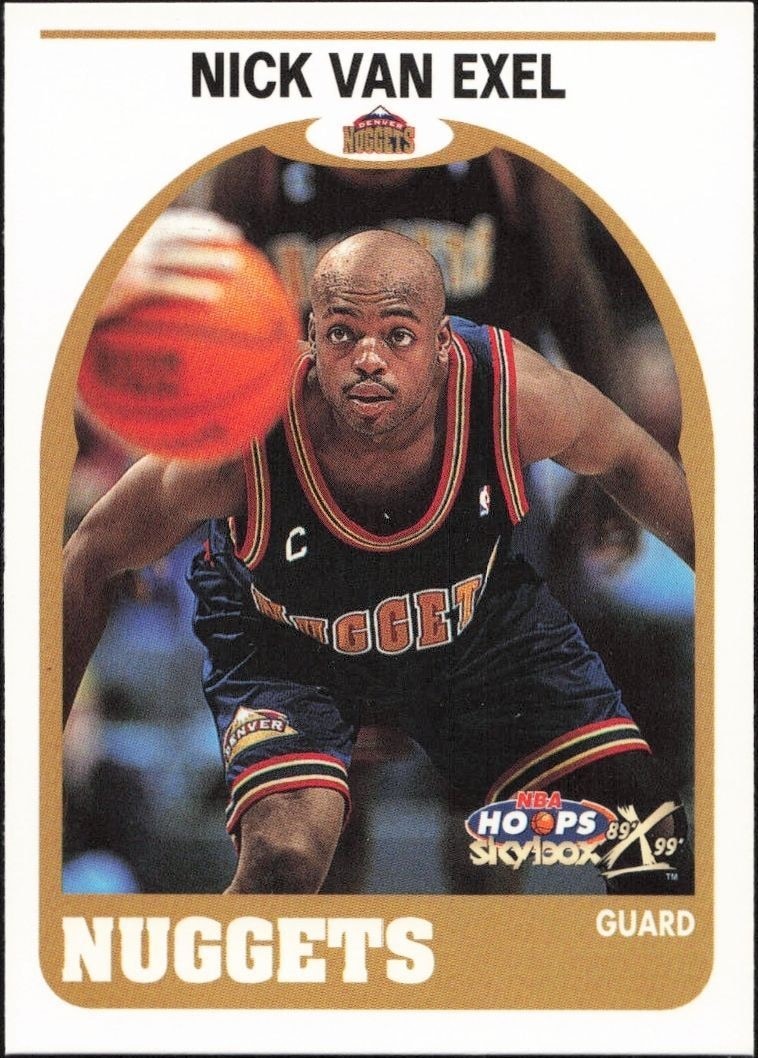 1999-00 Skybox NBA Hoops Decade Nick Van Exel #160 trading card