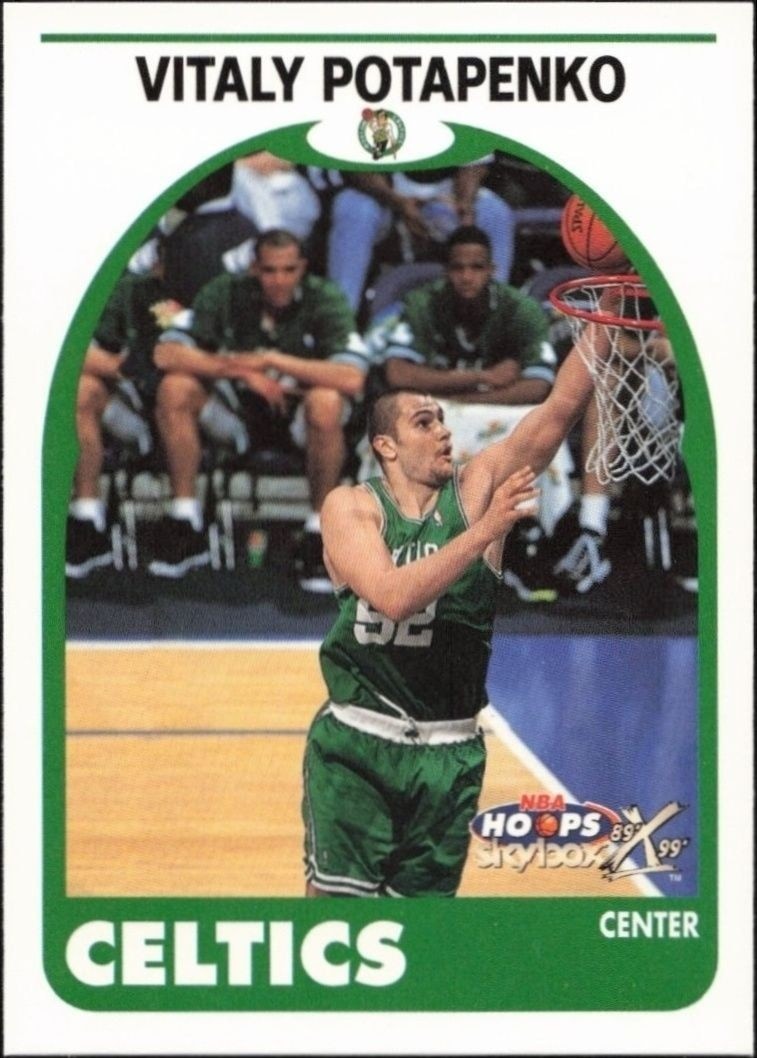 1999-00 Skybox NBA Hoops Decade Vitaly Potapenko #28 trading card