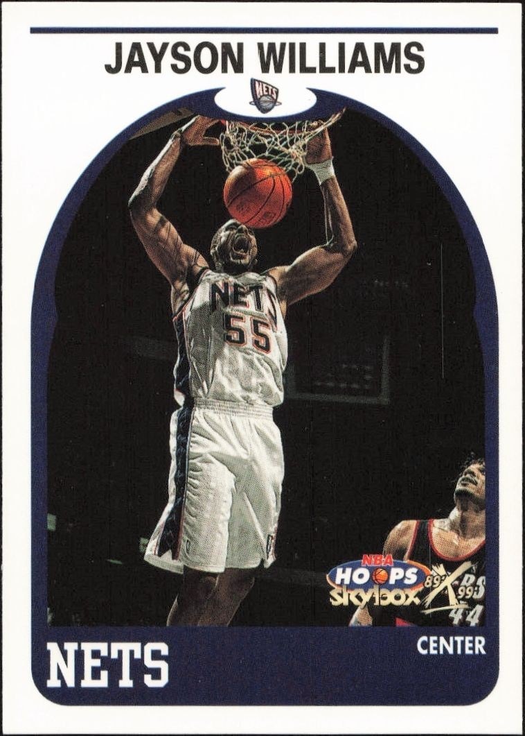 1999-00 Skybox NBA Hoops Decade Jayson Williams #35 trading card