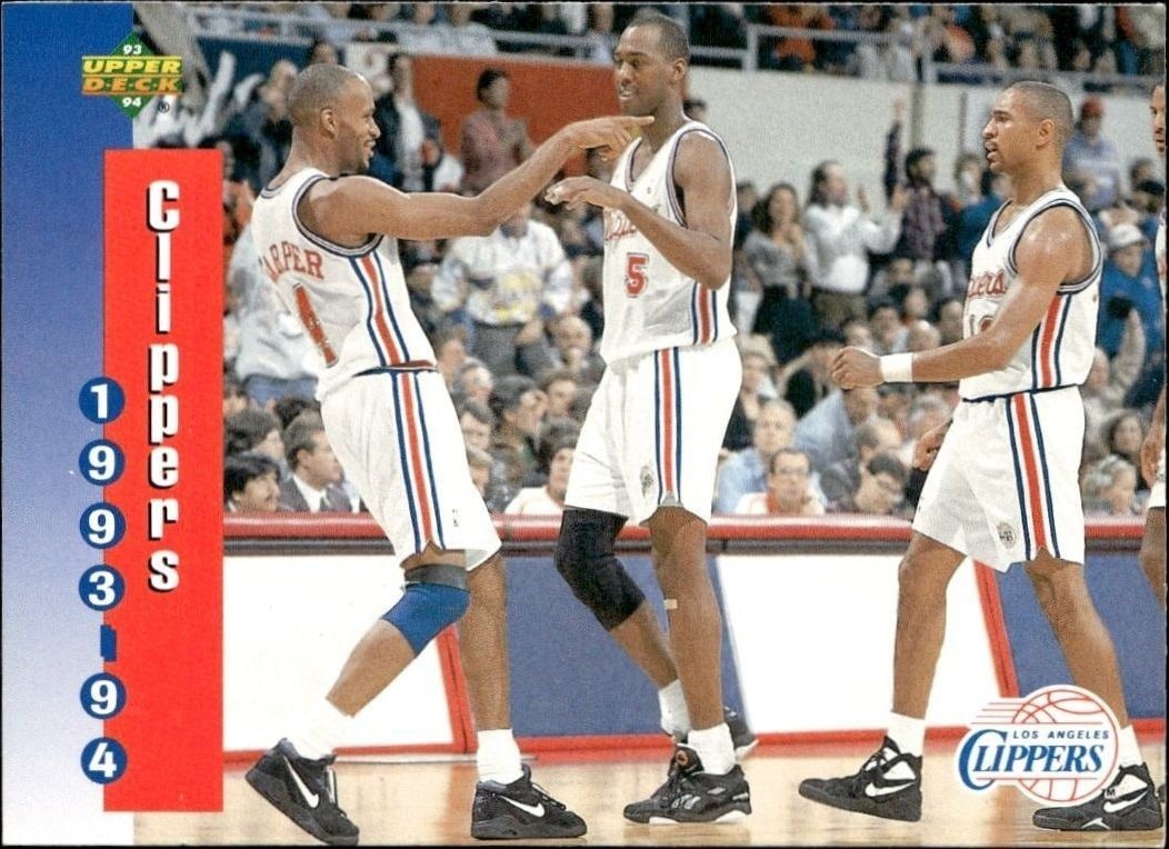 1993-94 Upper-Deck Collector's Choice Los Angeles Clippers #221 trading card