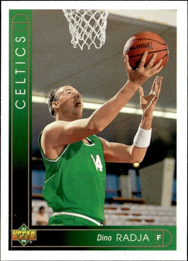 1993-94 Upper-Deck Collector's Choice Dino Radja #150 trading card
