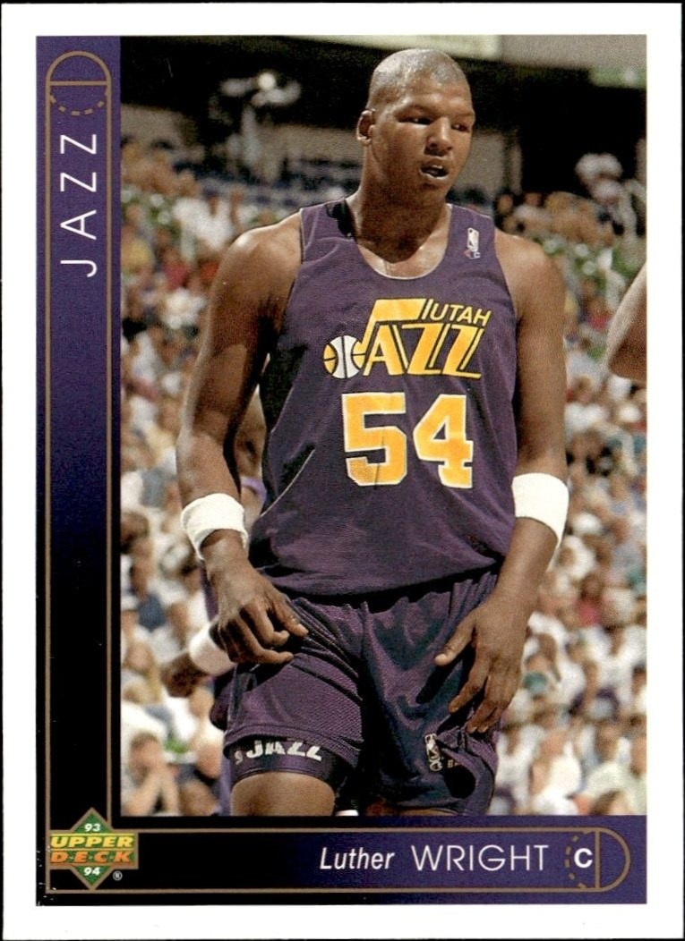 1993-94 Upper-Deck Collector's Choice Luther Wright #156 trading card