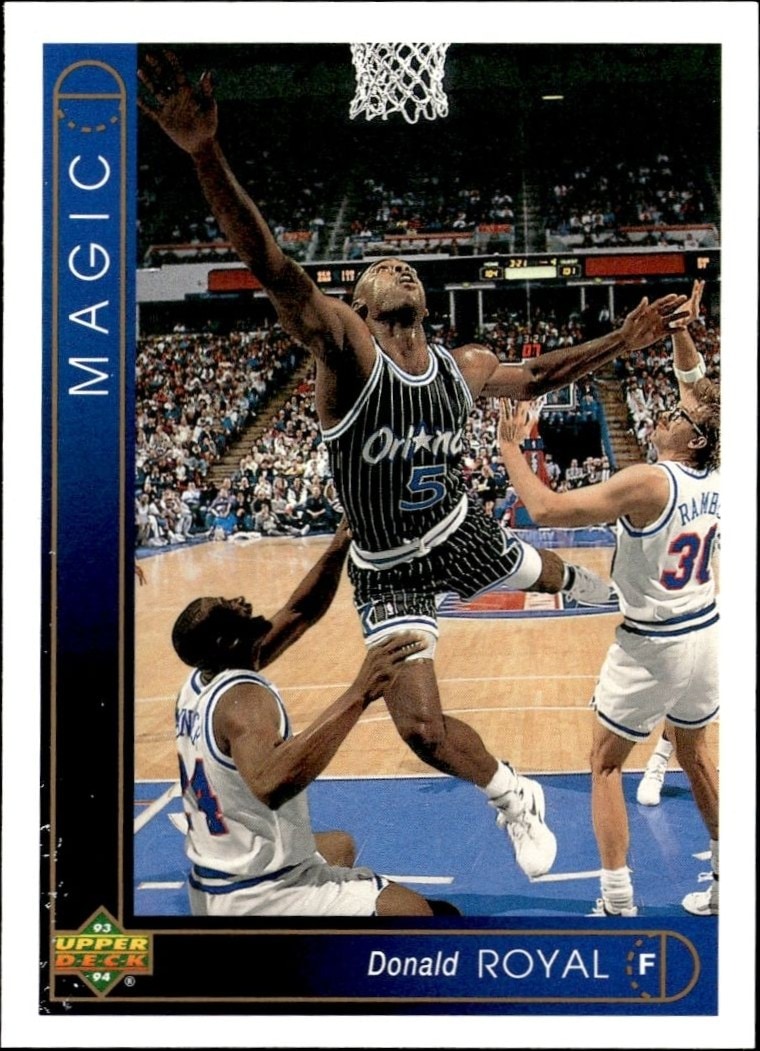 1993-94 Upper-Deck Collector's Choice Donald Royal #149 trading card