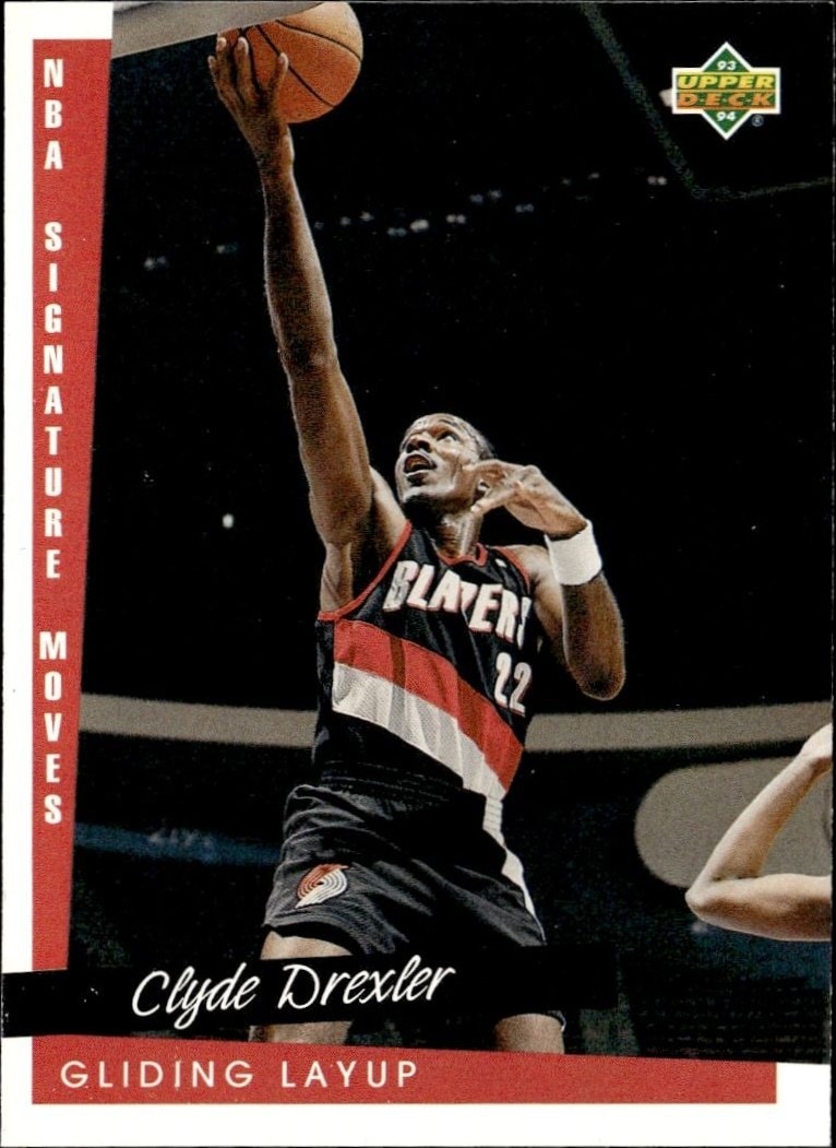 1993-94 Upper-Deck Collector's Choice Clyde Drexler #238 trading card