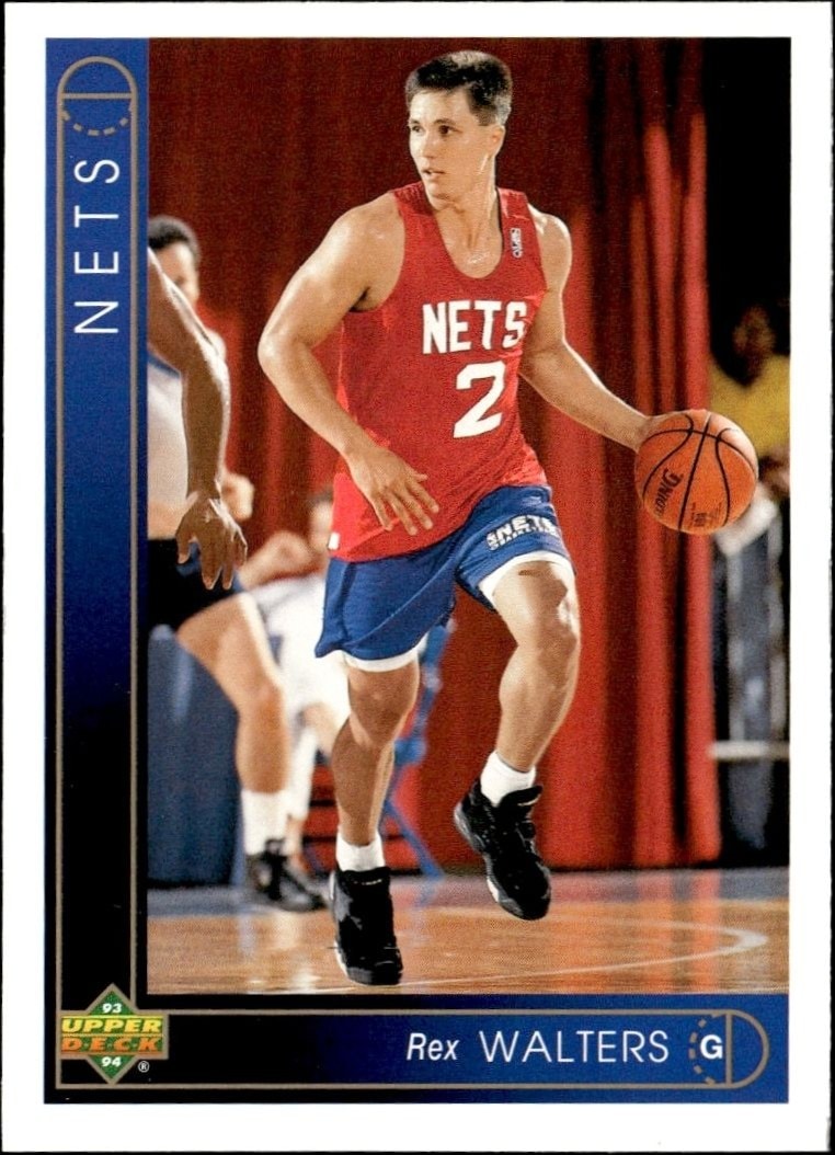 1993-94 Upper-Deck Collector's Choice Rex Walters #157 trading card