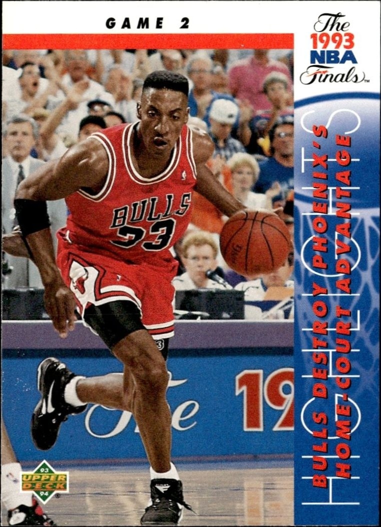1993-94 Upper-Deck Collector's Choice Scottie Pippen #199 trading card