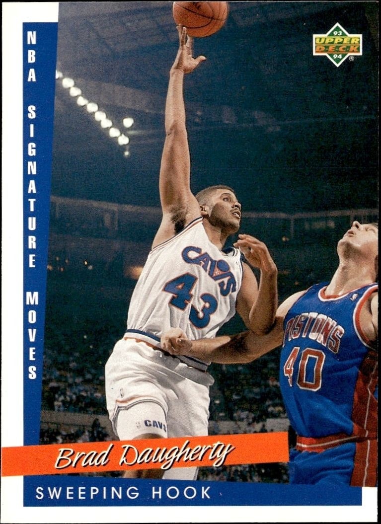 1993-94 Upper-Deck Collector's Choice Brad Daugherty #241 trading card