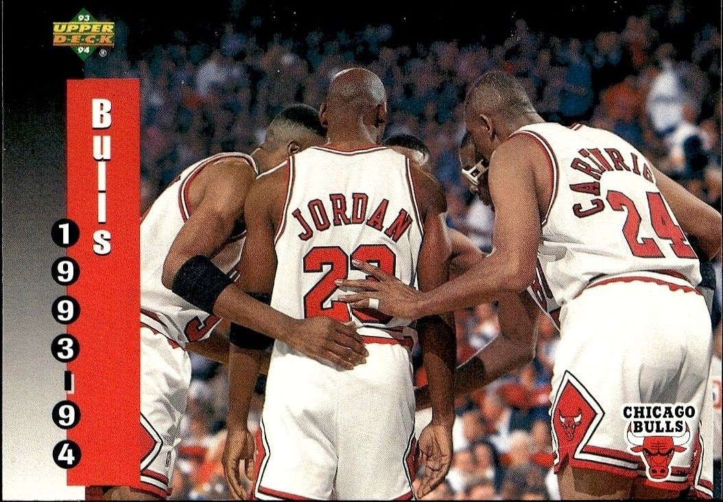 1993-94 Upper-Deck Collector's Choice Chicago Bulls #213 trading card