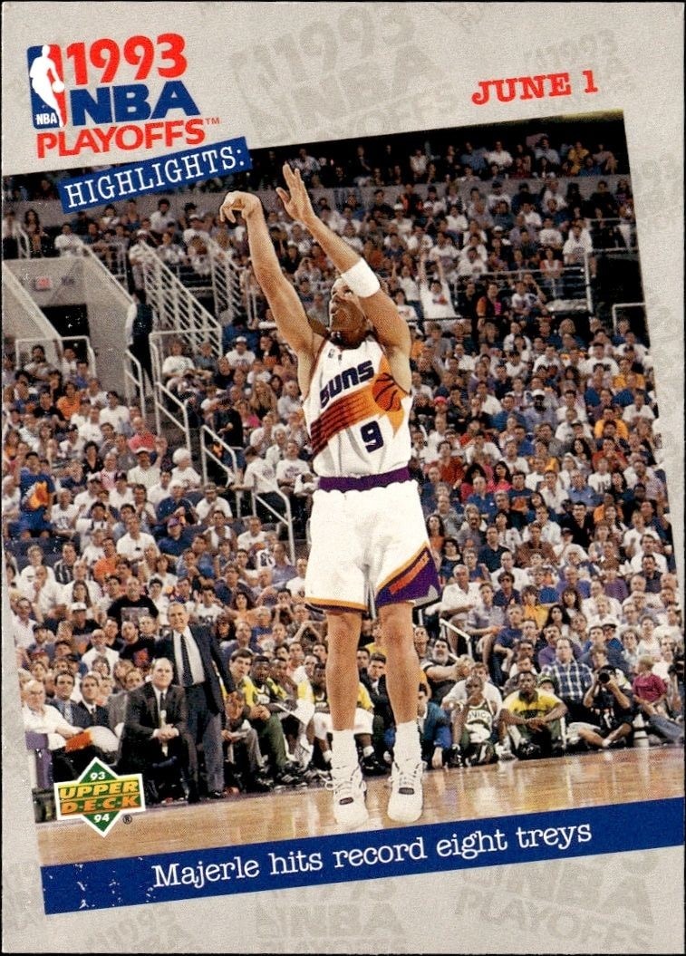 1993-94 Upper-Deck Collector's Choice Dan Majerle #192 trading card