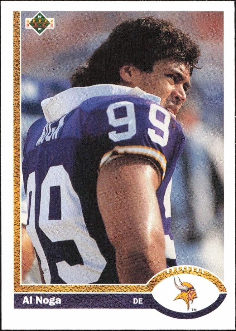 1991 Upper-Deck Al Noga #423 trading card