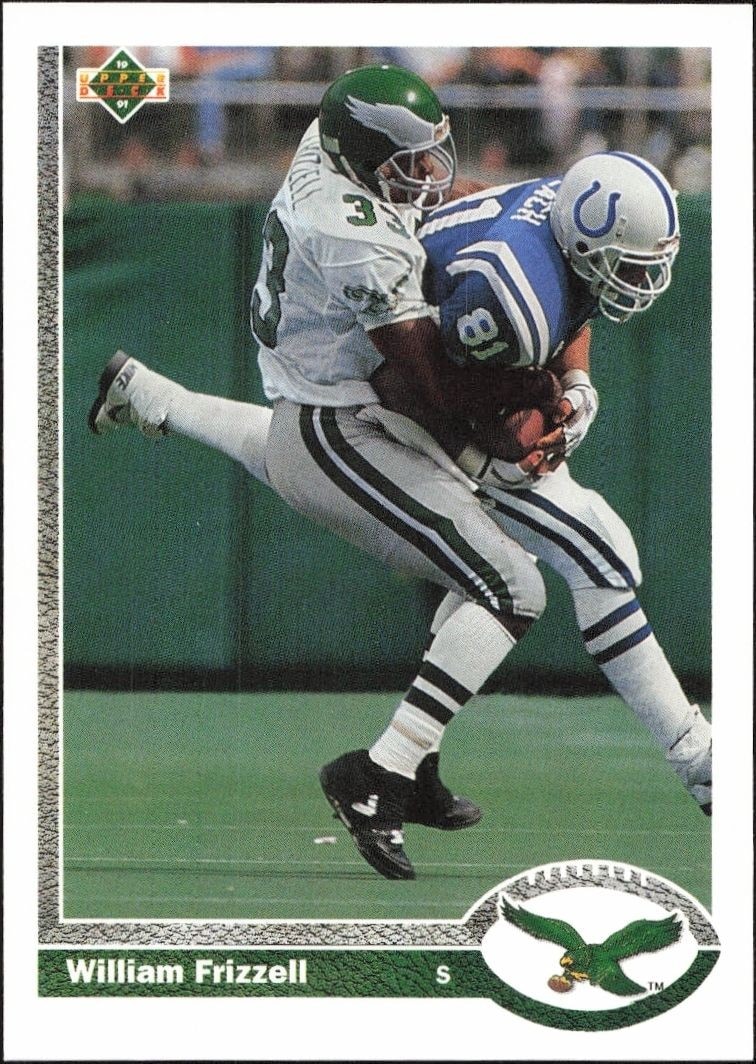 1991 Upper-Deck William Frizzell #359 trading card