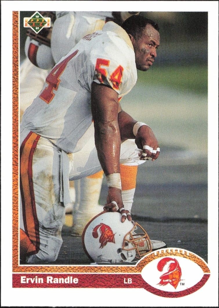 1991 Upper-Deck Ervin Randle #369 trading card