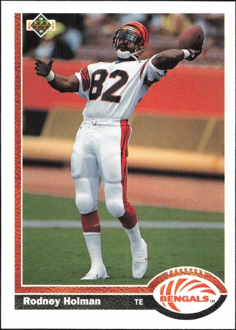 1991 Upper-Deck Rodney Holman #361 trading card