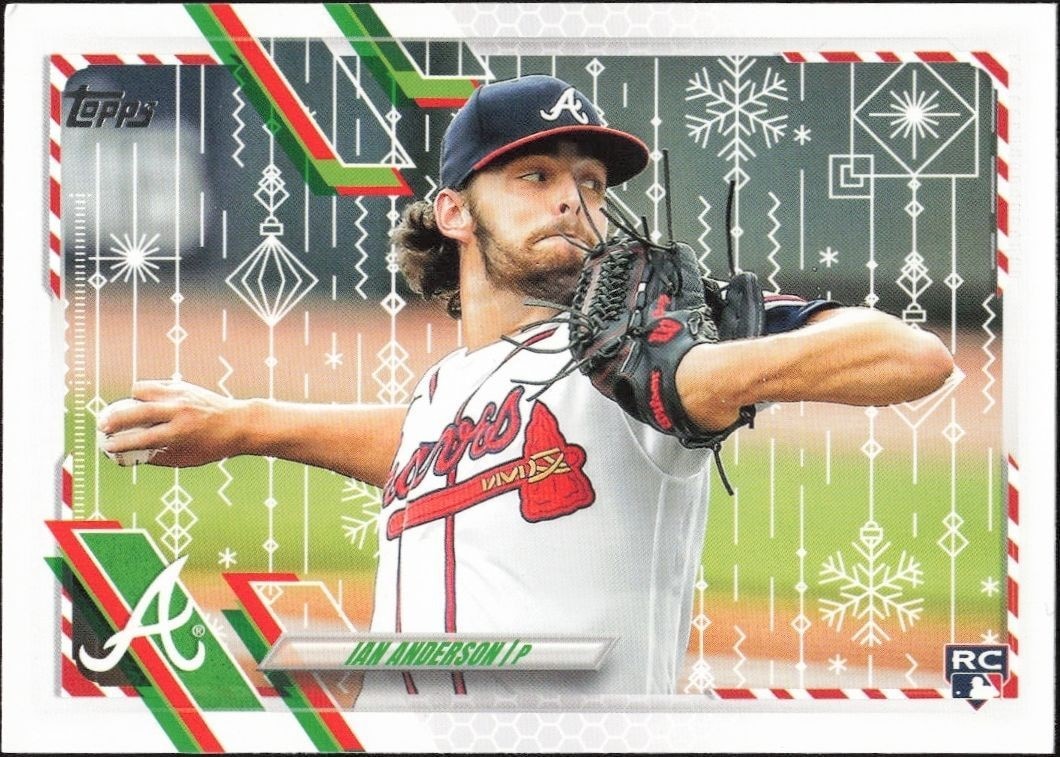 2021 Topps Holiday Ian Anderson #HW68 trading card