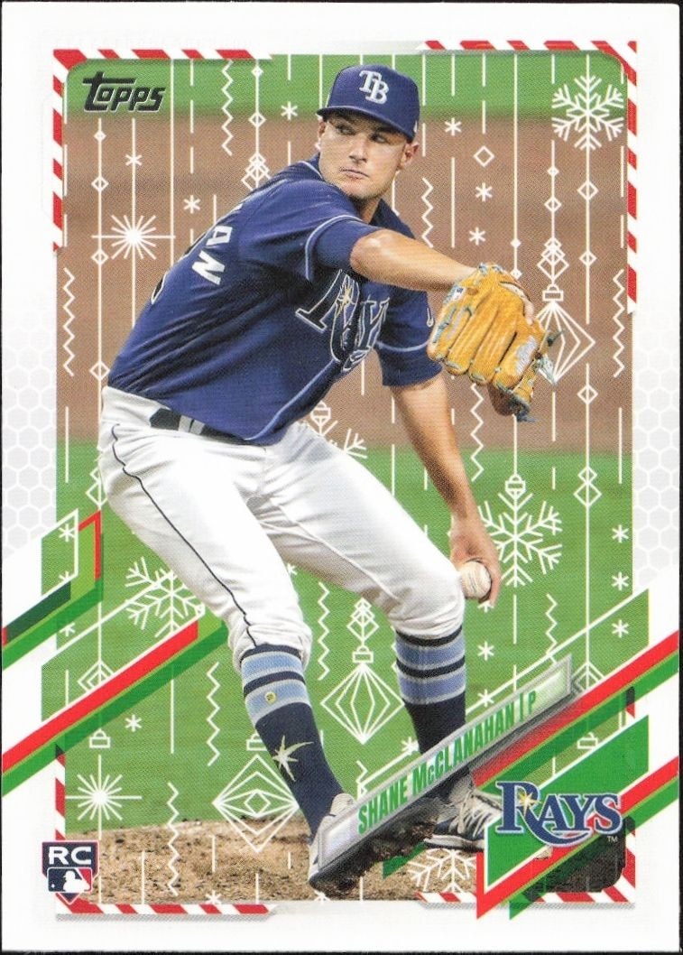 2021 Topps Holiday Shane McClanahan #HW165 trading card