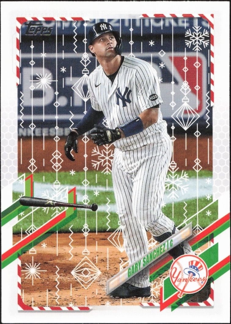 2021 Topps Holiday Gary Sanchez #HW45 trading card