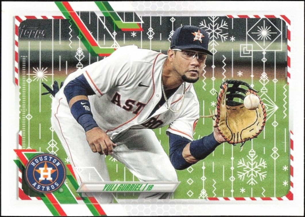 2021 Topps Holiday Yulieski Gurriel #HW51 trading card