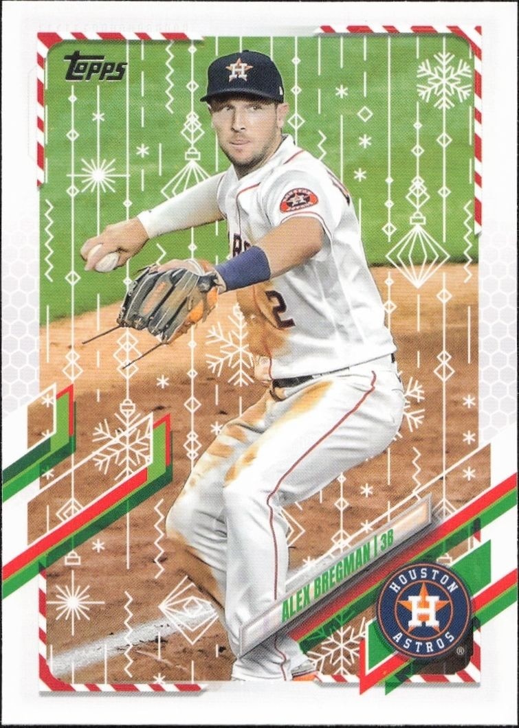 2021 Topps Holiday Alex Bregman #HW195 trading card