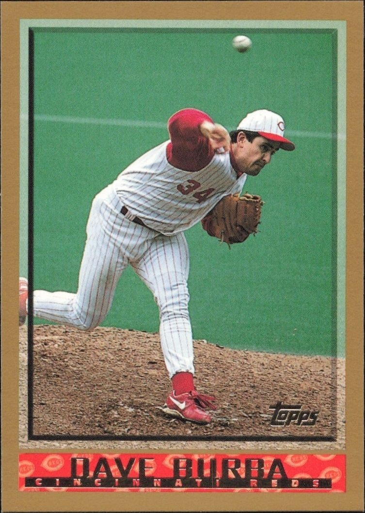 1998 Topps Series 1 Dave Burba #239 trading card