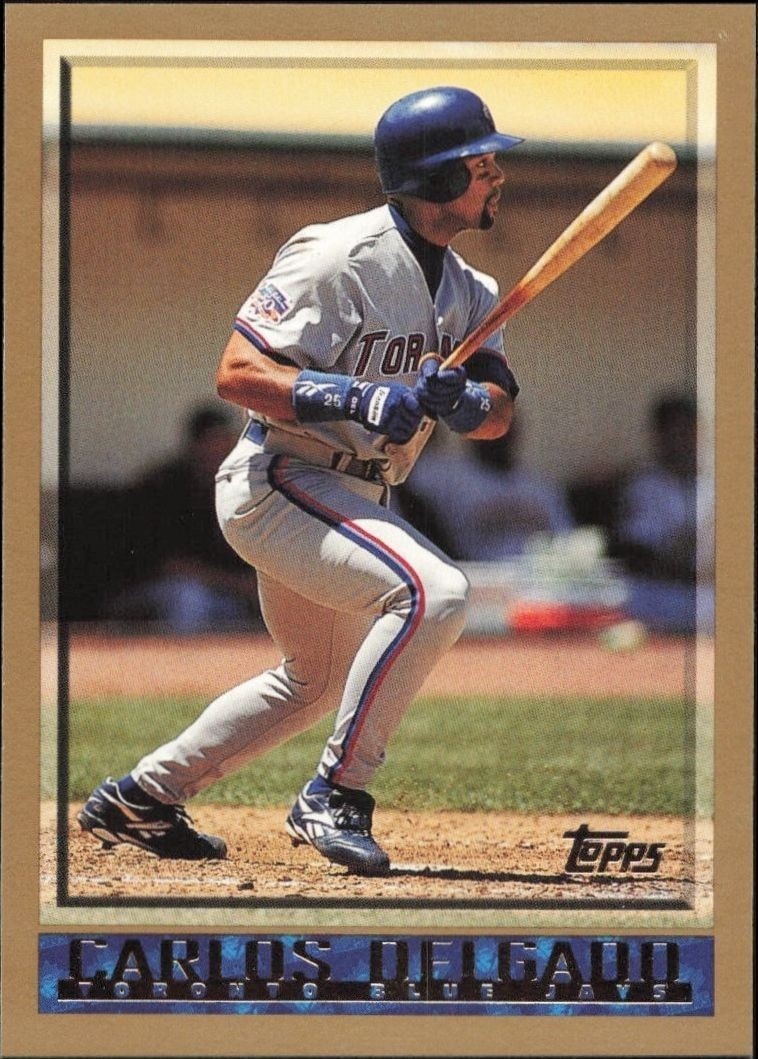 1998 Topps Series 2 Carlos Delgado #384 trading card