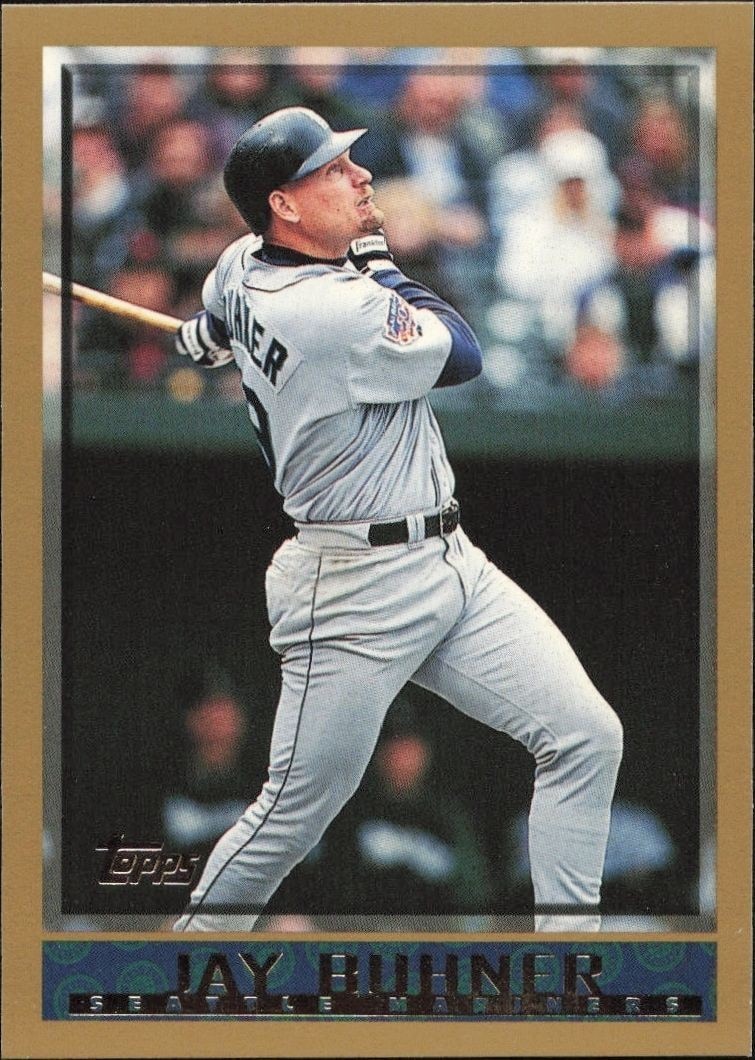 1998 Topps Series 1 Jay Buhner #90 trading card