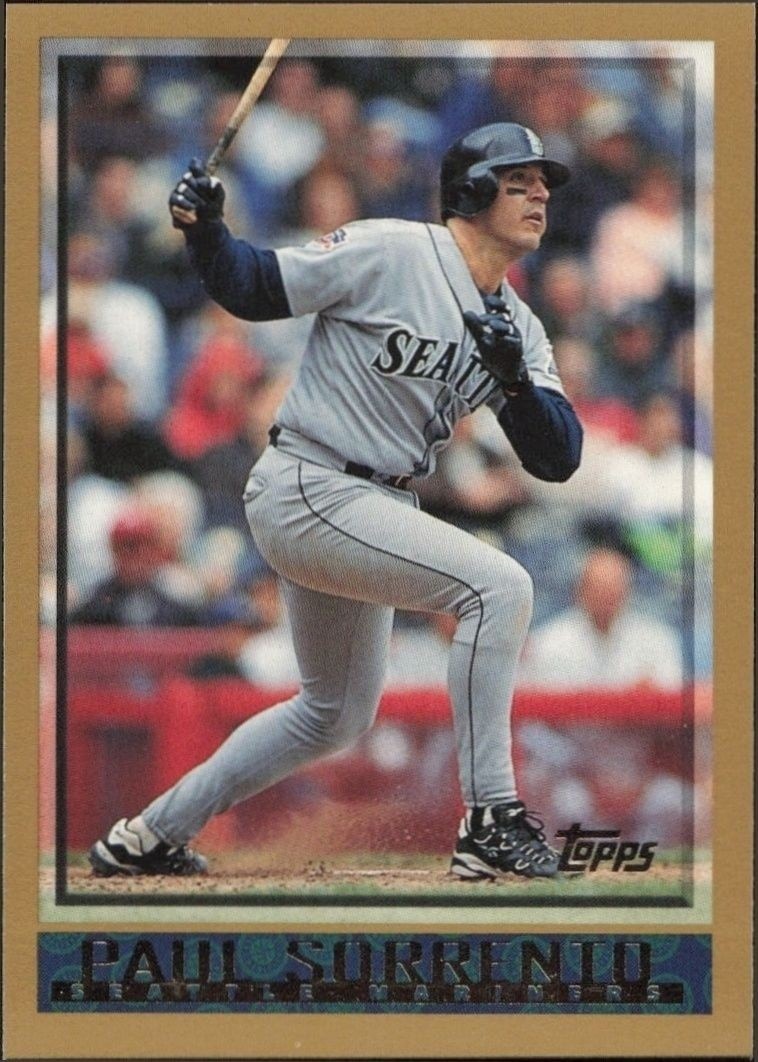 1998 Topps Series 1 Paul Sorrento #111 trading card