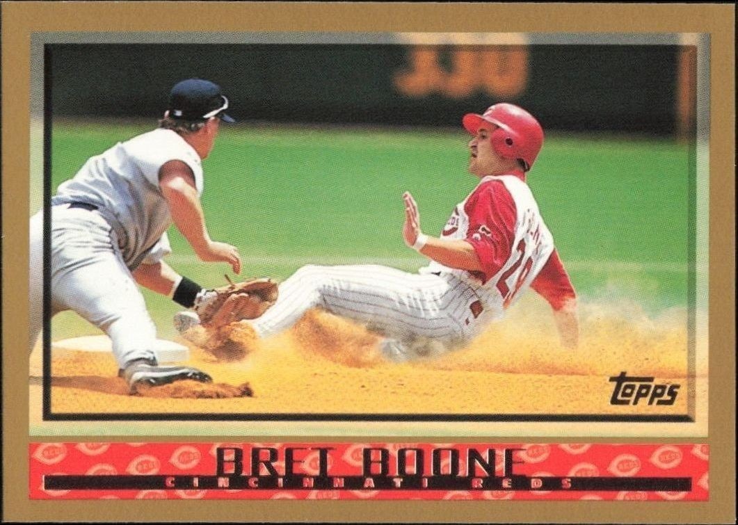 1998 Topps Series 1 Bret Boone #232 trading card