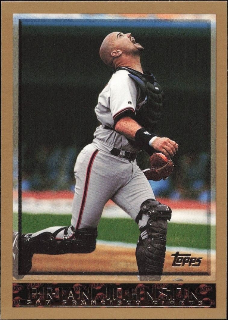 1998 Topps Series 2 Brian Johnson #407 trading card