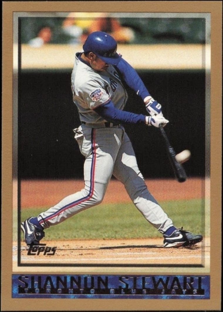 1998 Topps Series 2 Shannon Stewart #447 trading card