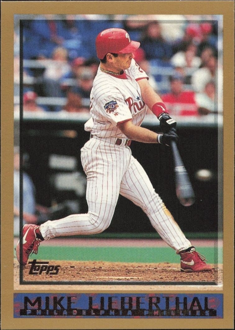 1998 Topps Series 1 Mike Lieberthal #94 trading card