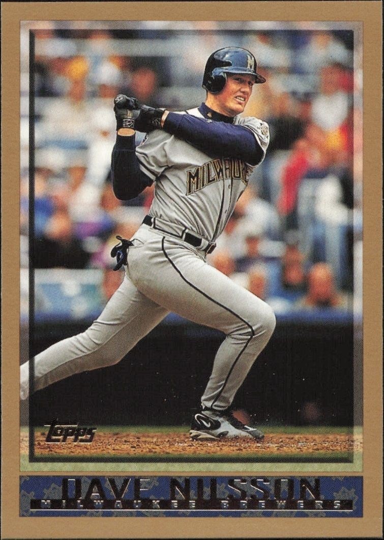 1998 Topps Series 2 Dave Nilsson #355 trading card