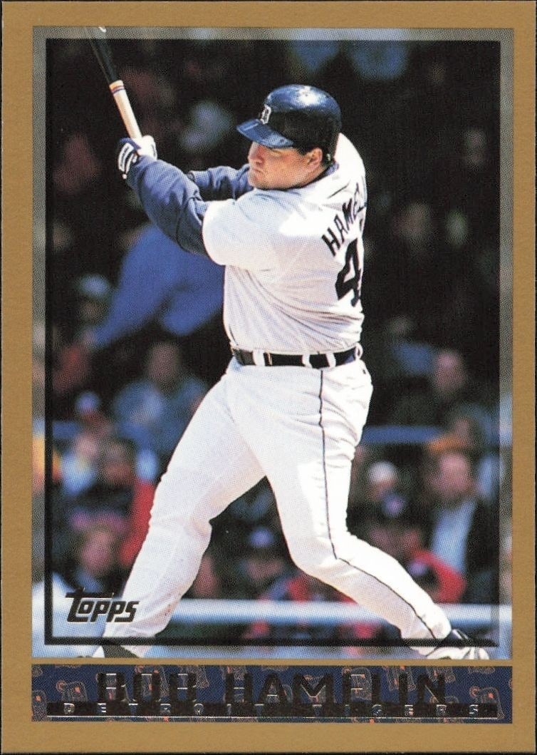 1998 Topps Series 1 Bob Hamelin #195 trading card