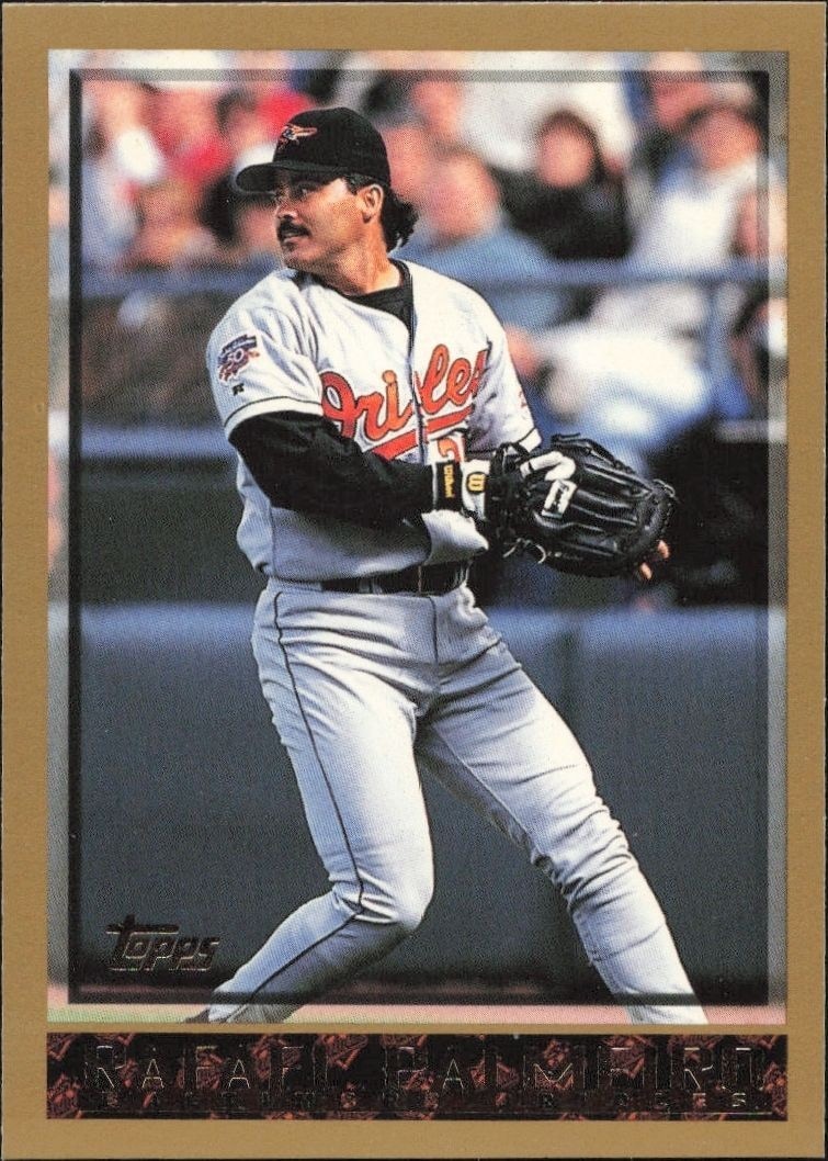 1998 Topps Series 1 Rafael Palmeiro #50 trading card