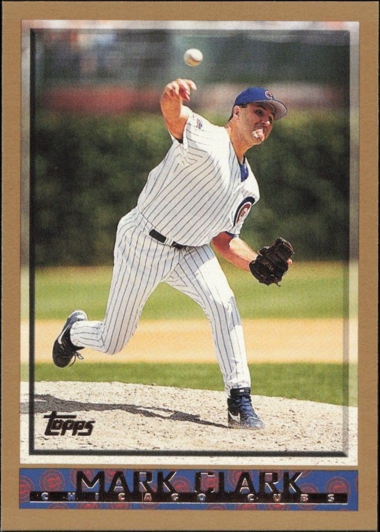 1998 Topps Series 2 Mark Clark #403 trading card