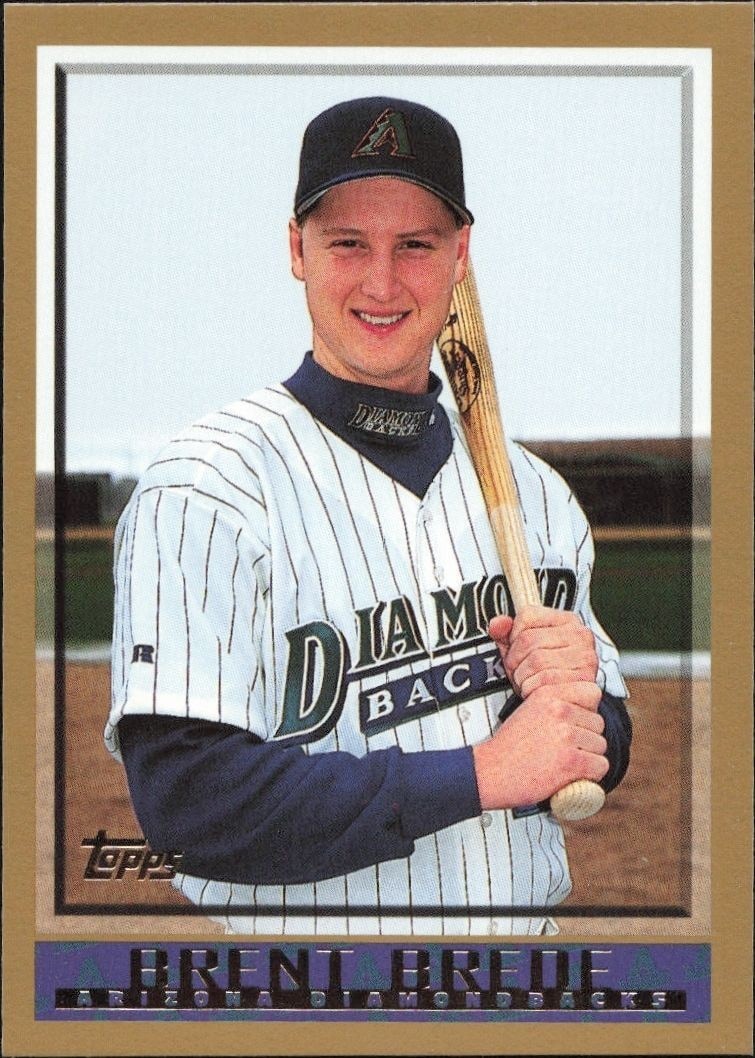 1998 Topps Series 2 Brent Brede #471 trading card