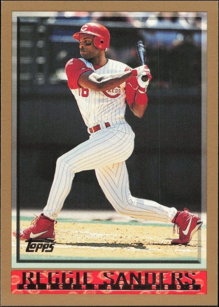 1998 Topps Series 2 Reggie Sanders #364 trading card