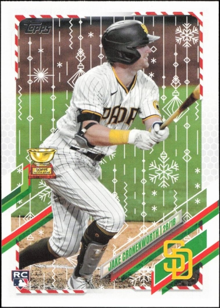 2021 Topps Holiday Jake Cronenworth #HW110 trading card