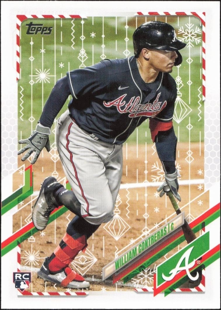 2021 Topps Holiday William Contreras #HW131 trading card