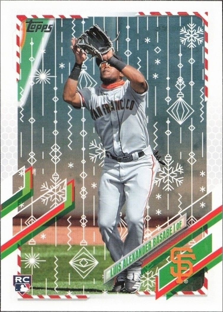 2021 Topps Holiday Luis Alexander Basabe #HW57 trading card