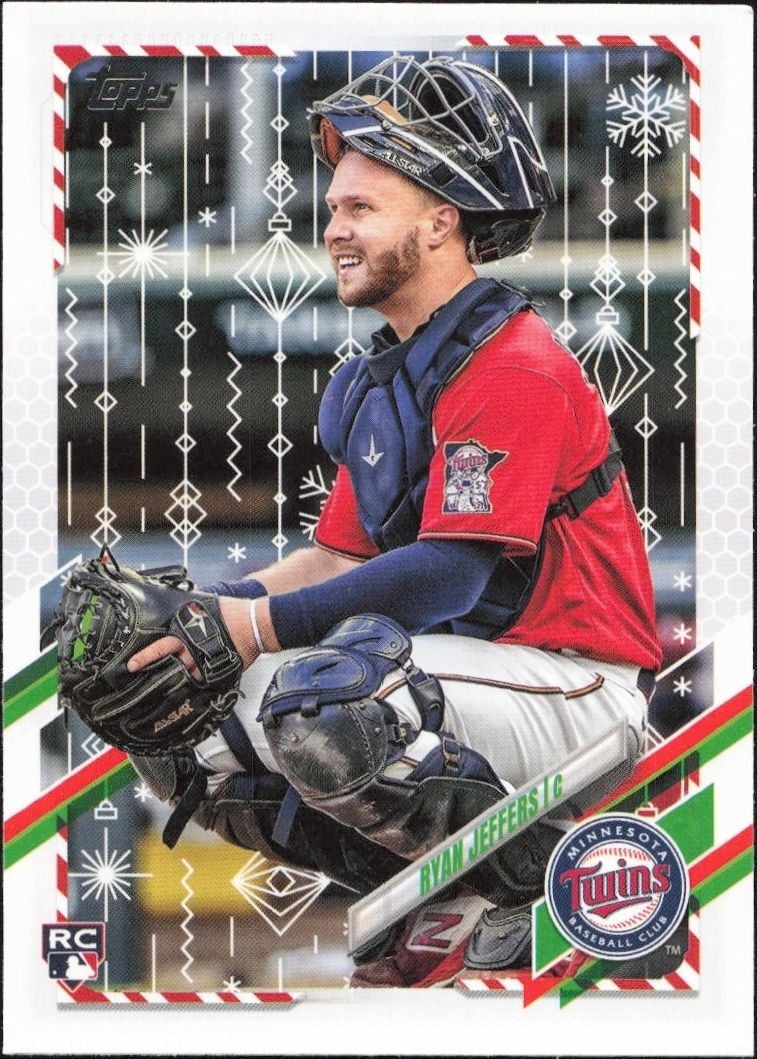 2021 Topps Holiday Ryan Jeffers #HW47 trading card